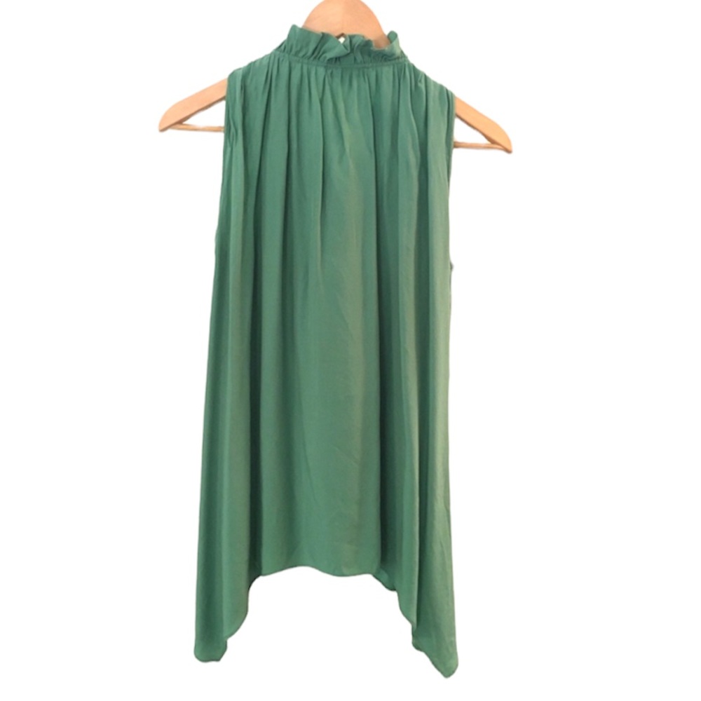 Victorian Collar Silk Top - Picture 2 of 3